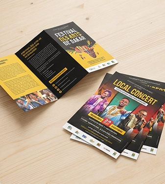 Flyers & dépliants commerciaux